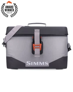 New Simms Fishing Dry Creek Boat Bag - Large - 25L Steel