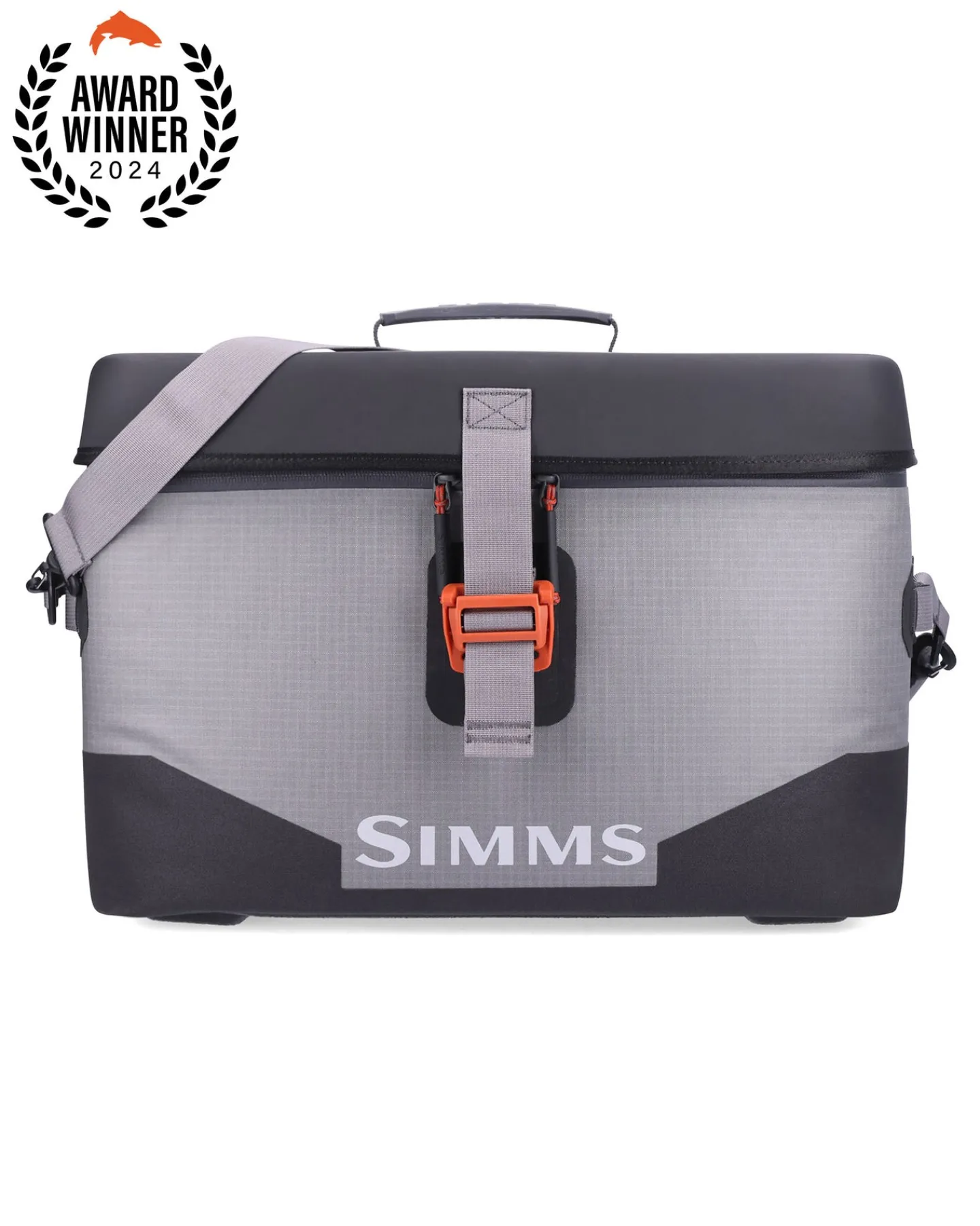 New Simms Fishing Dry Creek Boat Bag - Large - 25L Steel