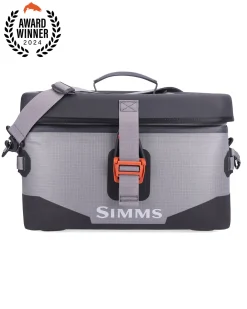 New Simms Fishing Dry Creek Boat Bag - Small - 20L Steel
