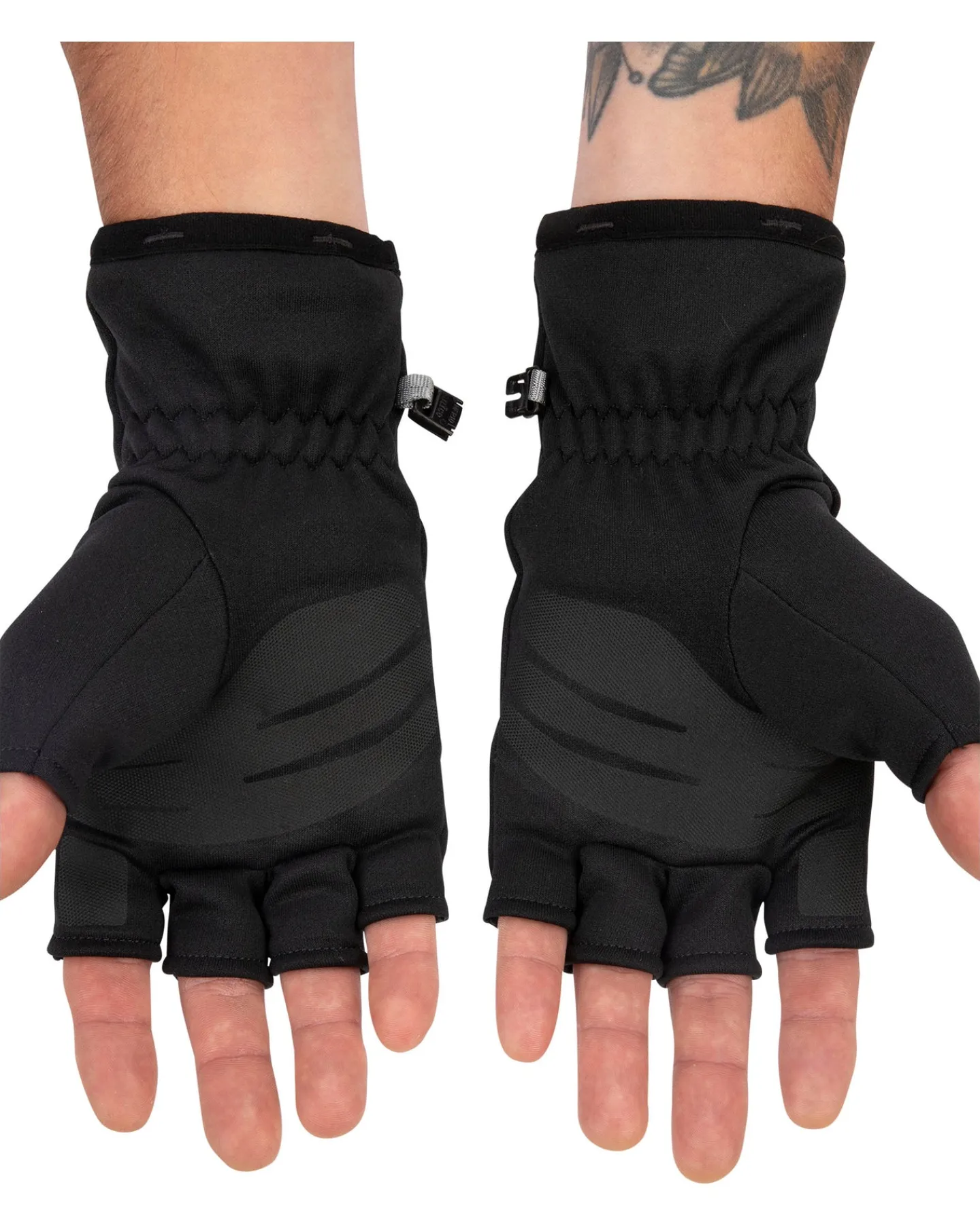 Simms Fishing Freestone® Half-Finger Glove Black