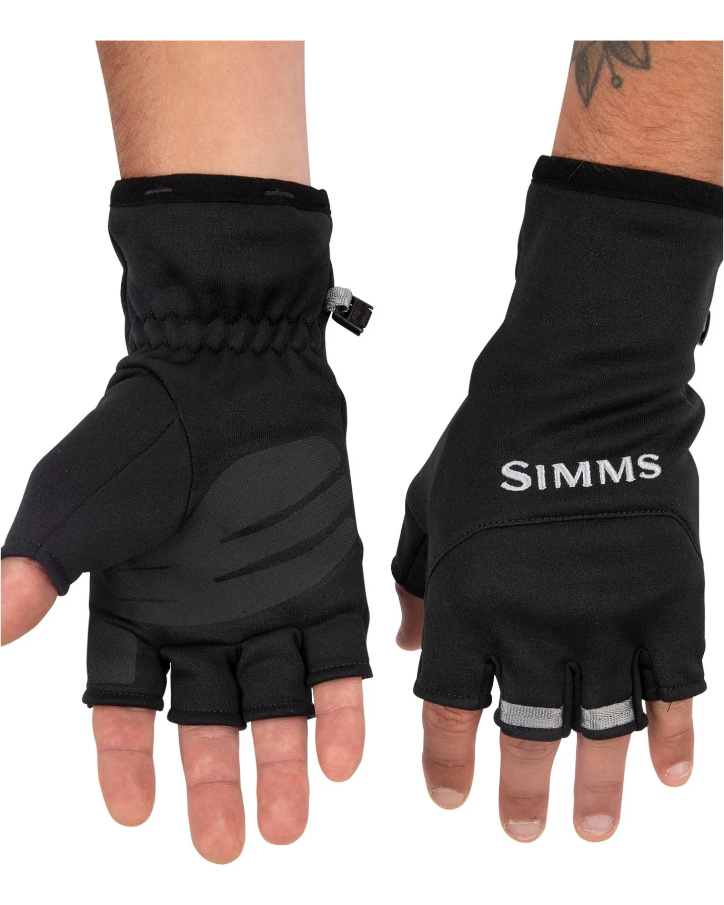 Simms Fishing Freestone® Half-Finger Glove Black