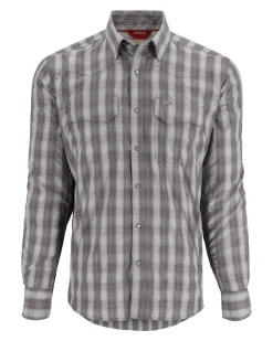 Hot Simms Fishing Men's Big Sky Fishing Shirt 2024 Grayling Plaid