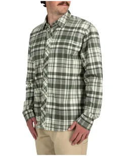 Online Simms Fishing Men's Bugstopper® LS Fishing Shirt Foliage Madras Plaid