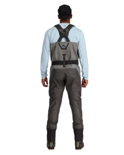 Best Simms Fishing Men's Confluence Stockingfoot Waders Graphite