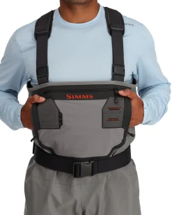 Best Simms Fishing Men's Confluence Stockingfoot Waders Graphite