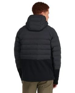 Clearance Simms Fishing Men's ExStream Pull Over Insulated Hoody Black