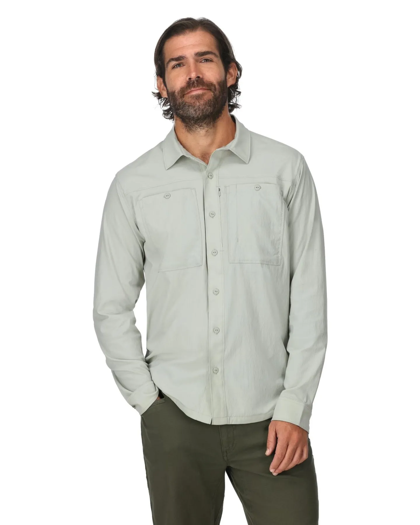 Online Simms Fishing Men's Flyover Shirt