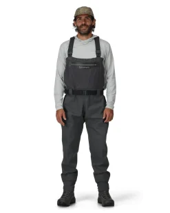 Discount Simms Fishing Men's Flyweight Packable Waders - Stockingfoot Cinder