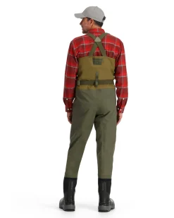 Simms Fishing Men's Freestone Z Bootfoot Waders - Rubber Sole Loden