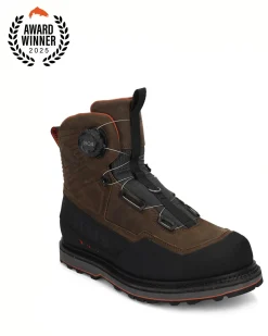 Clearance Simms Fishing Men's G3 Guide BOA Boot - Vibram Hickory
