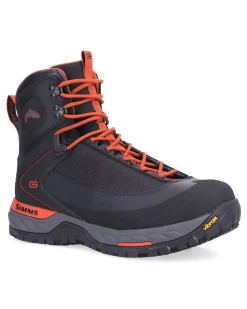 Hot Simms Fishing Men's G4 PRO™ Powerlock Wading Boot - Felt Sole Carbon