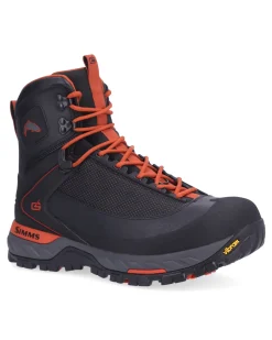 Outlet Simms Fishing Men's G4 PRO™ Powerlock Wading Boot - Vibram Sole Carbon