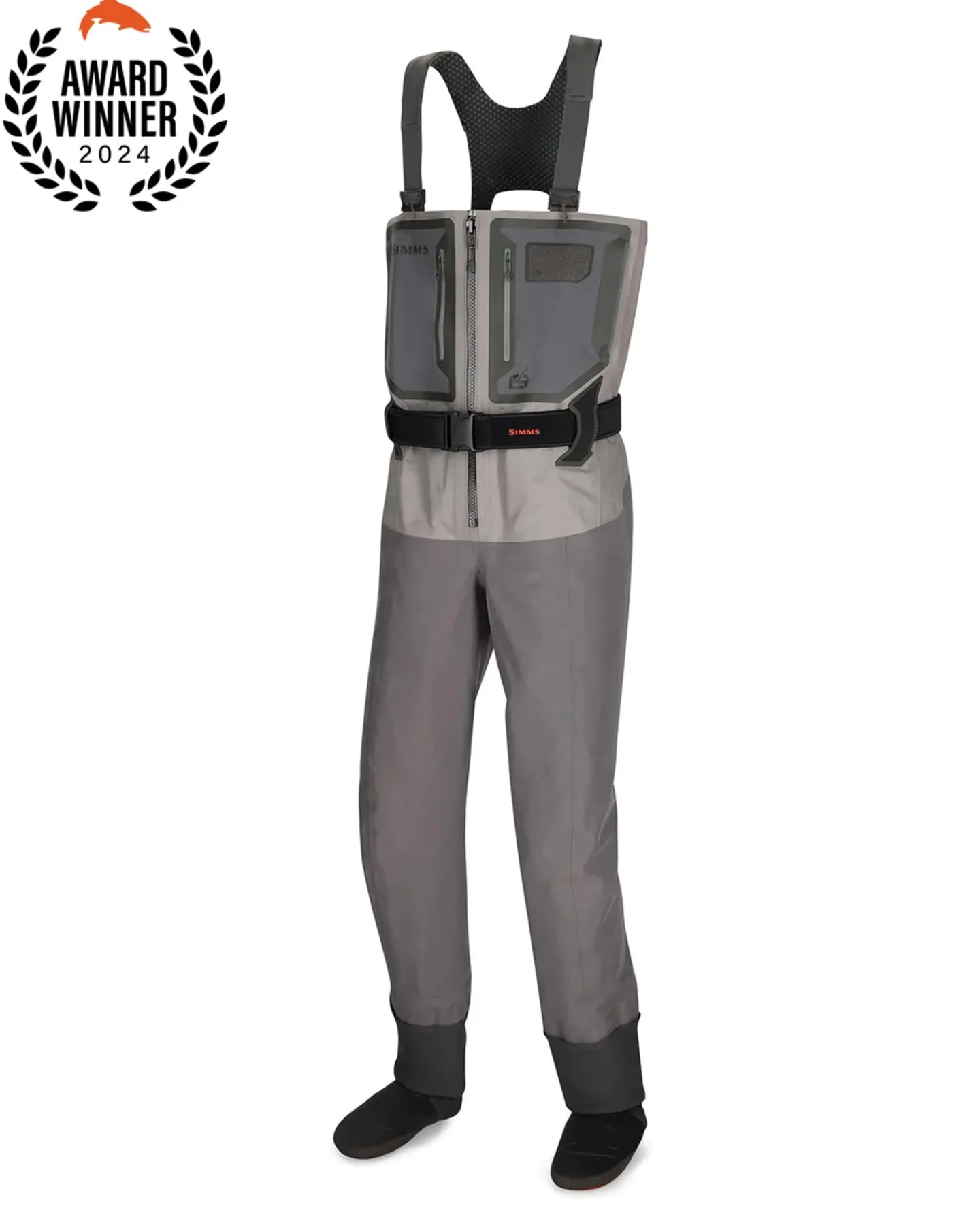 Discount Simms Fishing Men's G4Z Waders Stockingfoot Slate