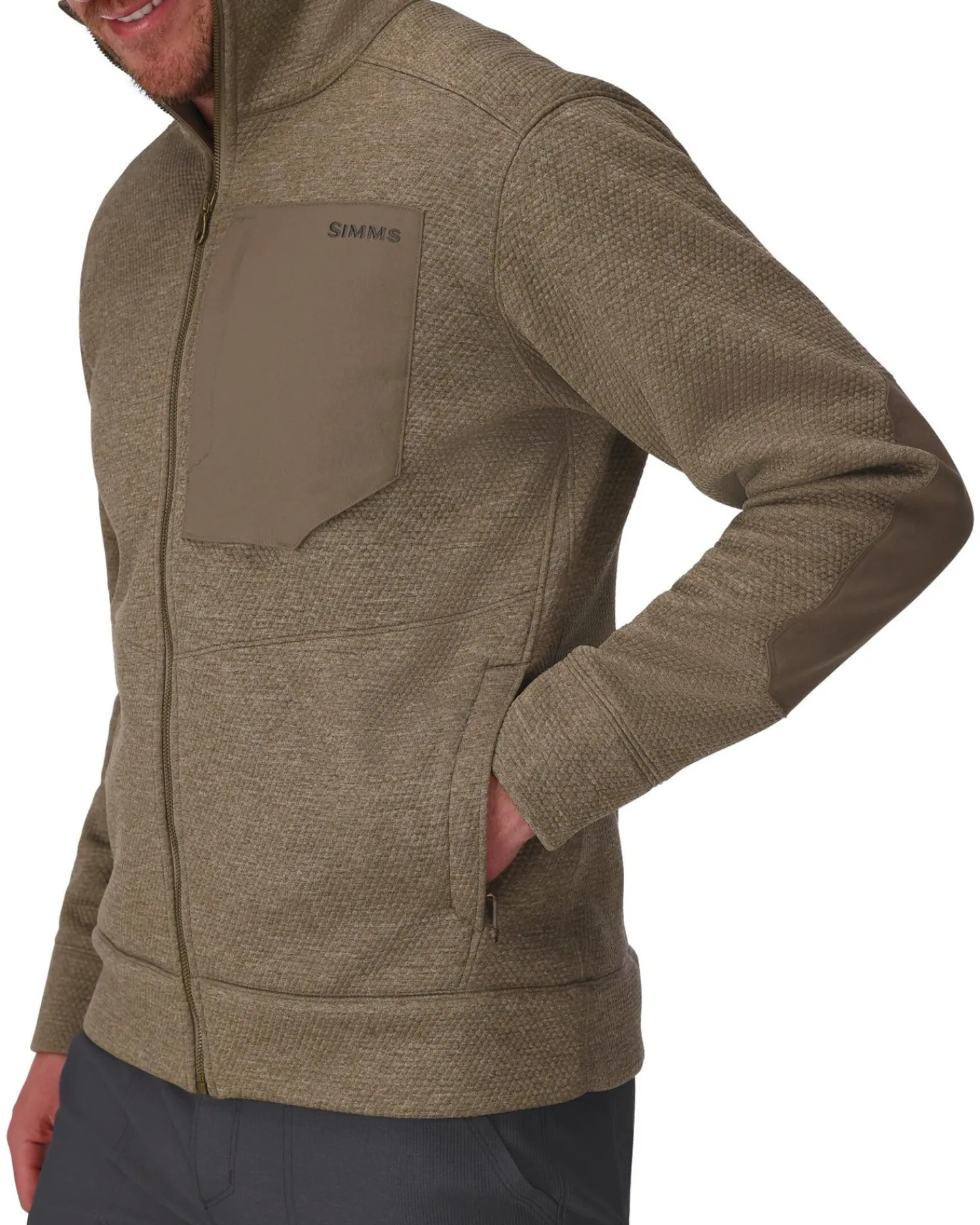 Best Simms Fishing Men's Harbor Fleece