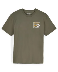 Hot Simms Fishing Men's Locals Bass Shop T-Shirt