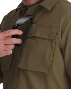 Discount Simms Fishing Men's Lodge Work Shirt