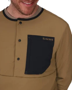 Clearance Simms Fishing Men's Midstream Insulated Henley