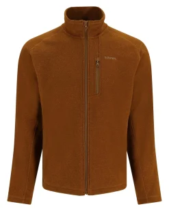 Discount Simms Fishing Men's Rivershed-Full Zip Fleece