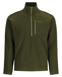 Simms Fishing Men's Rivershed-Half Zip Fleece