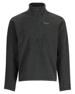 Simms Fishing Men's Rivershed-Half Zip Fleece