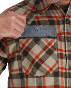Best Simms Fishing Men's Santee Flannel