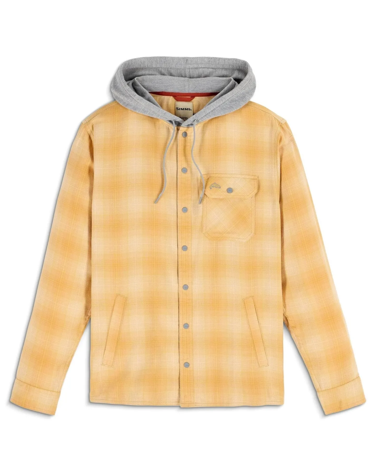 Best Simms Fishing Men's Santee Flannel Hoody
