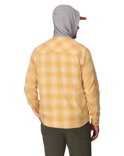 Best Simms Fishing Men's Santee Flannel Hoody