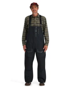 Online Simms Fishing Men's Simms Challenger Insulated Bib Black