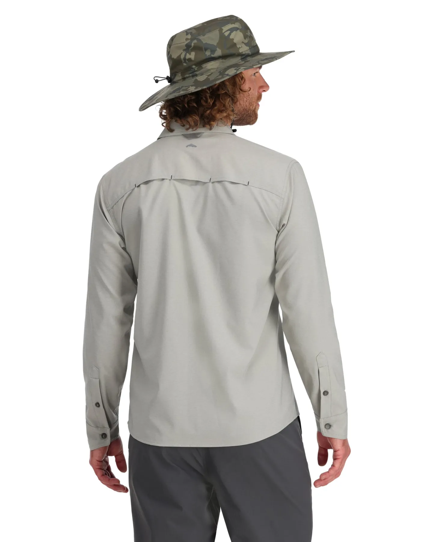 Best Simms Fishing Men's Simms Challenger LS Shirt