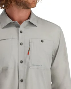 Best Simms Fishing Men's Simms Challenger LS Shirt