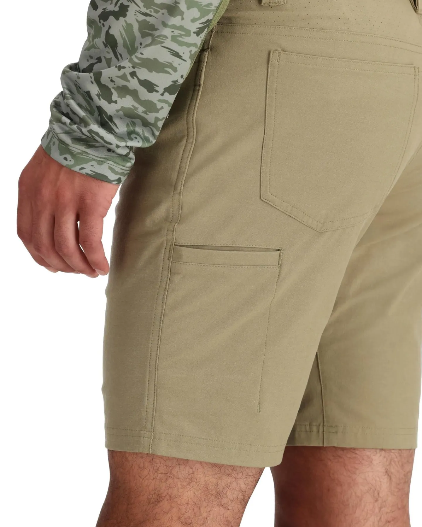 Sale Simms Fishing Men's Simms Challenger Shorts Bay Leaf