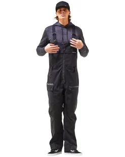 New Simms Fishing Men's Simms CX Fishing Bib Black