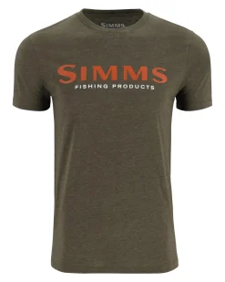 Hot Simms Fishing Men's Simms Logo T-Shirt