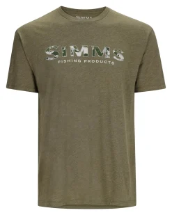 Hot Simms Fishing Men's Simms Logo T-Shirt