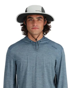 Sale Simms Fishing Men's Solar Sombrero Sterling