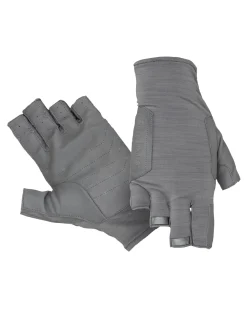 New Simms Fishing Men's SolarFlex® Guide Glove Sterling
