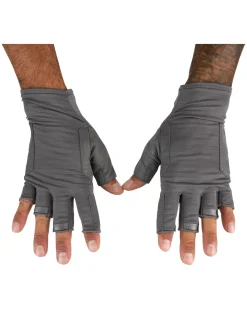 New Simms Fishing Men's SolarFlex® Guide Glove Sterling