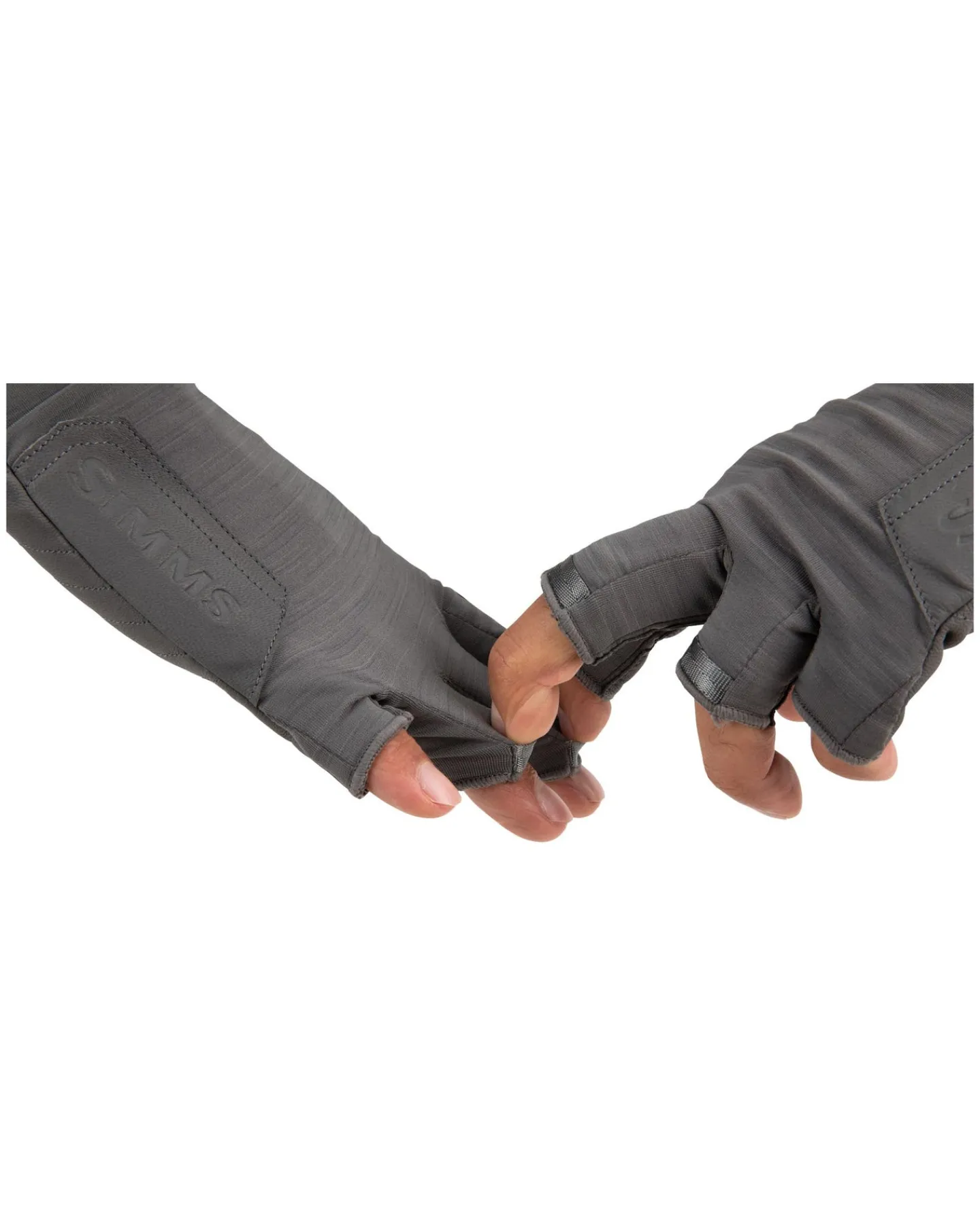 New Simms Fishing Men's SolarFlex® Guide Glove Sterling