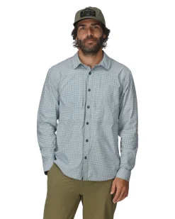 New Simms Fishing Men's Stone Cold LS Shirt