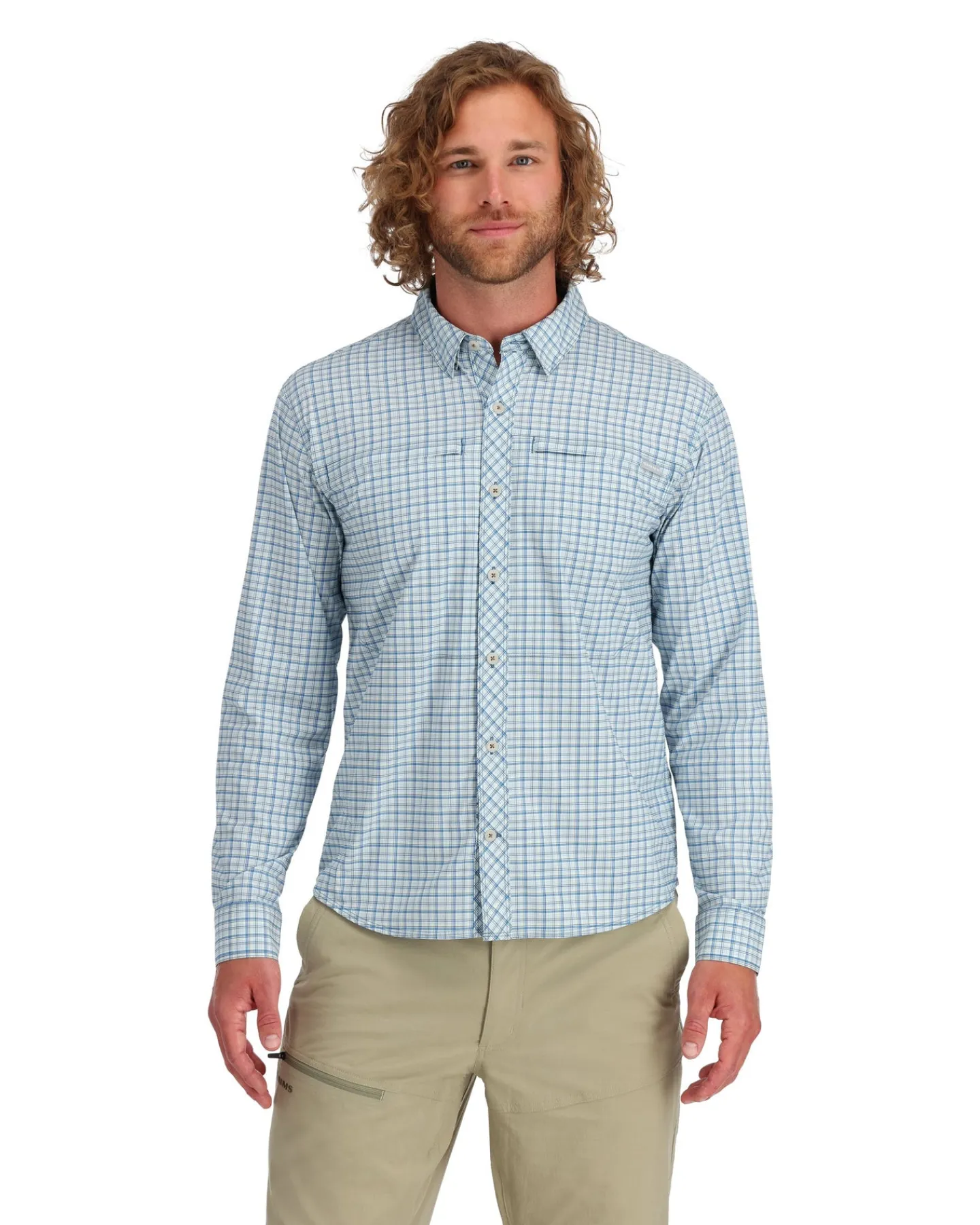 Hot Simms Fishing Men's Stone Cold Shirt