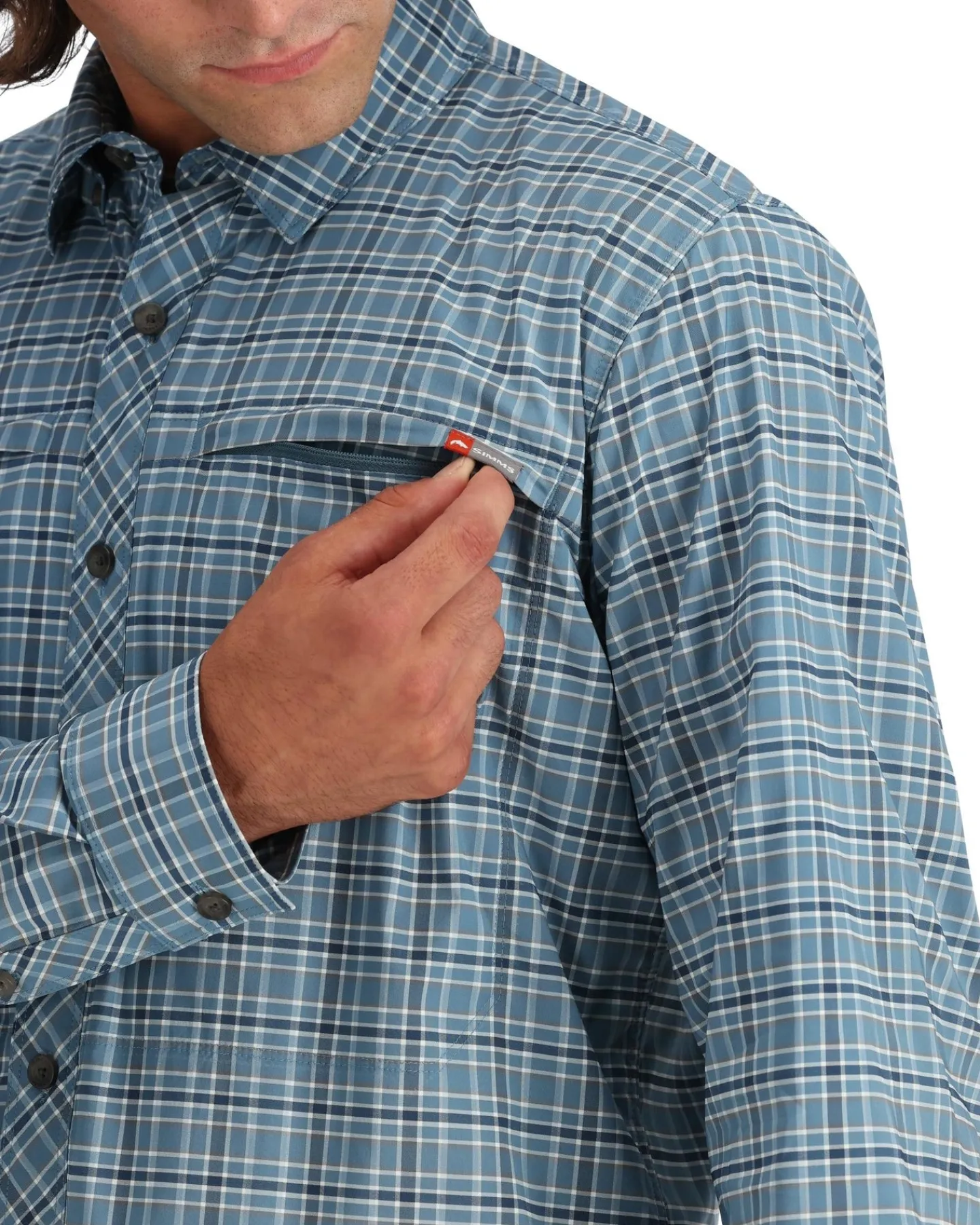 Outlet Simms Fishing Men's Stone Cold Shirt