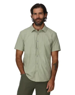 New Simms Fishing Men's Stone Cold SS Shirt