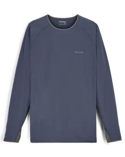 New Simms Fishing Men's Strata 200 LS Baselyayer Crew