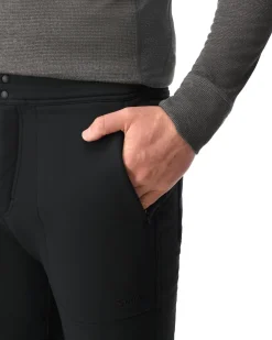 Best Simms Fishing Men's Strata 330 Midlayer Bottom Black
