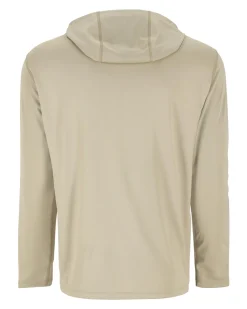 Hot Simms Fishing Men's Tech Hoody - Artist Series 2024 White Tarpon
