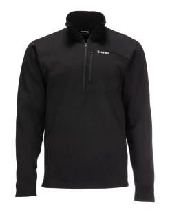 Discount Simms Fishing Men's Thermal Qtr Midlayer Zip Top