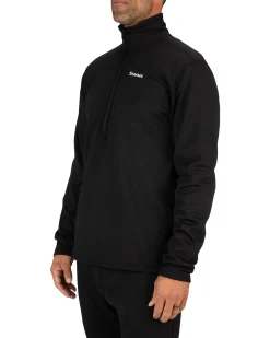 Discount Simms Fishing Men's Thermal Qtr Midlayer Zip Top