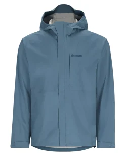 New Simms Fishing Men's Waypoints Rain Jacket 2024 Neptune