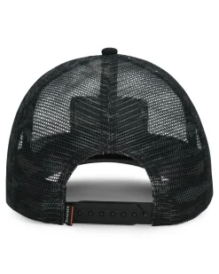 Outlet Simms Fishing Mesh All-Over Trucker Hat Tiger Camo Black/Dark Gunmetal