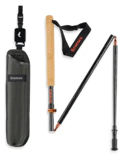 Hot Simms Fishing Pro Wading Staff Black